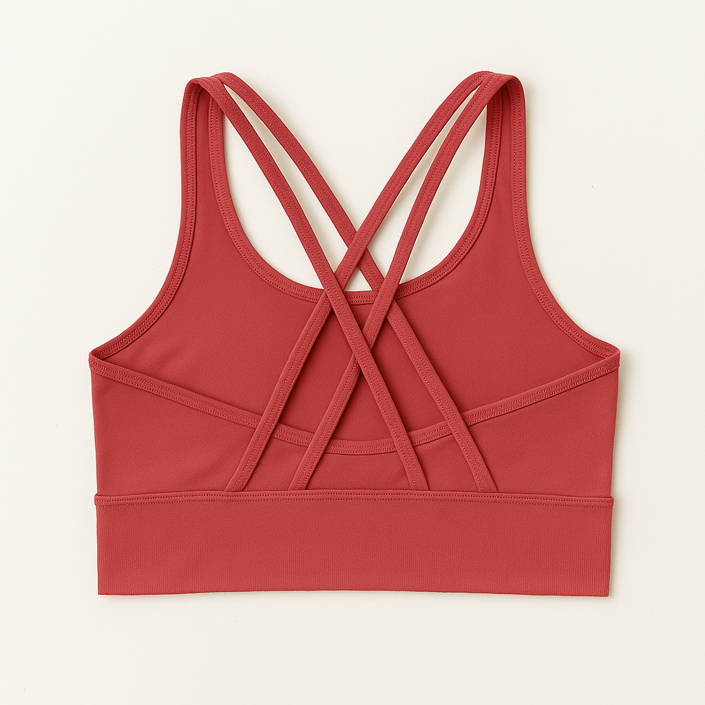 Wine Red Nova Sports Bra