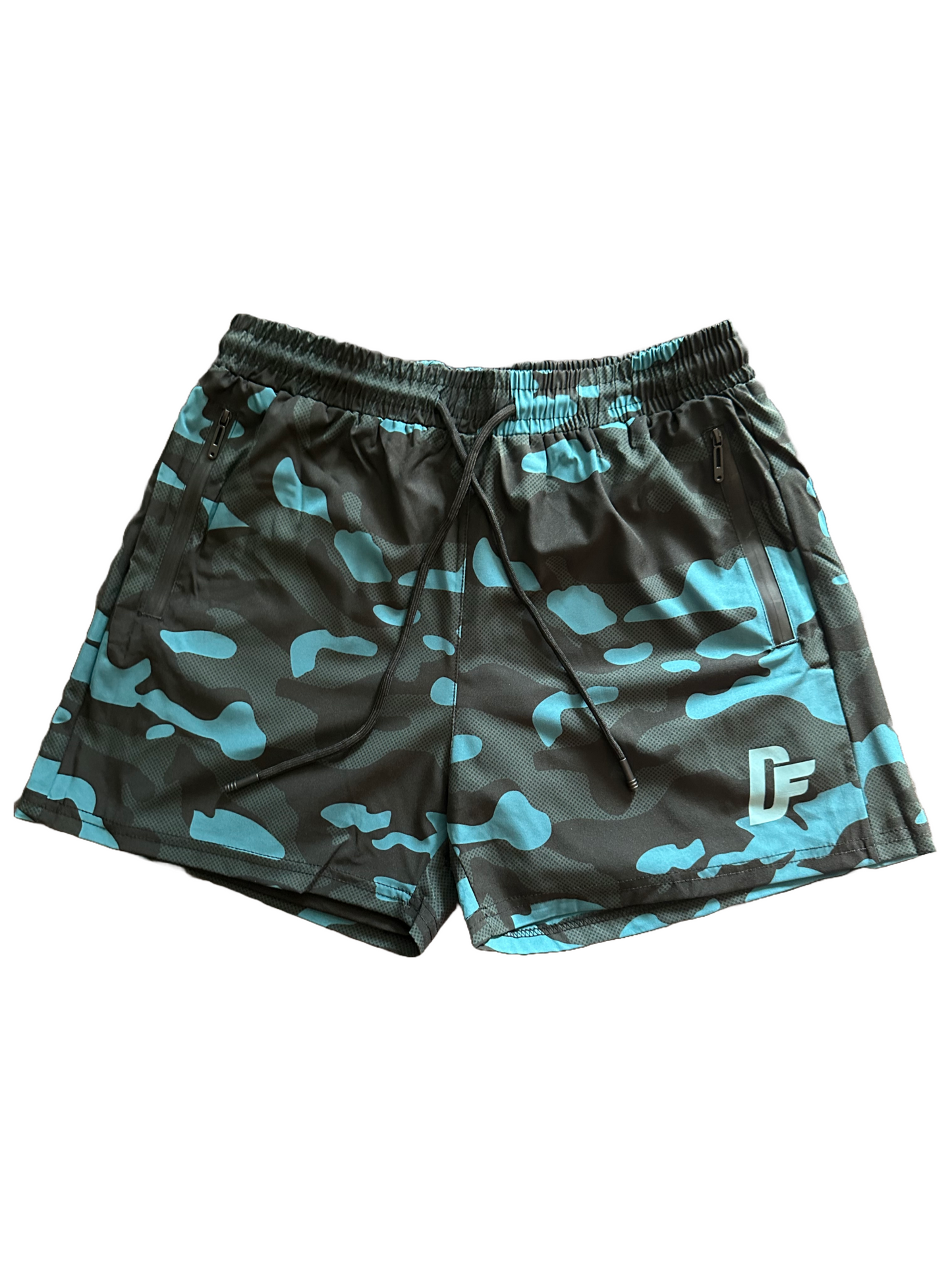 Onyx Camo Shorts – Blue/Black