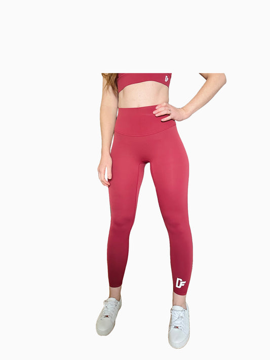 Wine Red Nova Leggings