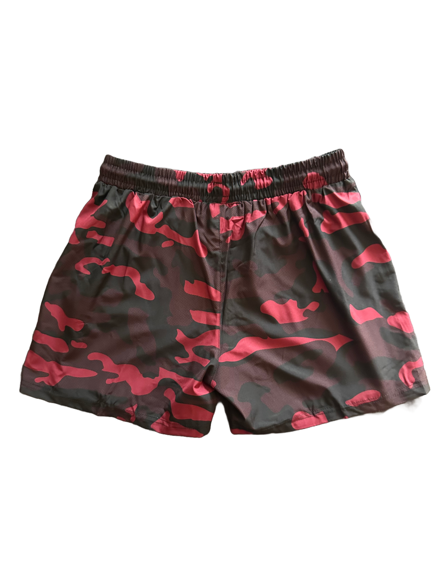 Onyx Camo Shorts – Red/Black