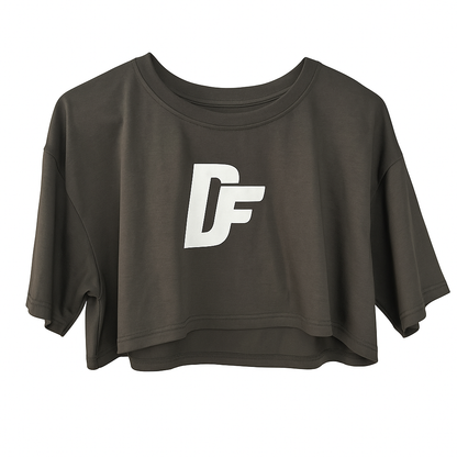 RUDF Crop Top T-Shirt - Black