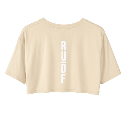 RUDF Crop Top T-Shirt - Beige